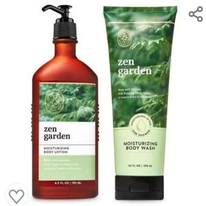 ZEN GARDEN MOISTURIZING BODY WASH & LOTION AROMATHERAPY
